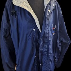 Disney's GOOFY  Blue and Gray Windbreaker Jacket